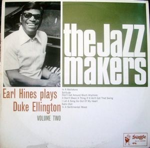 EARL HINES - Plays Duke Ellington Volume Two cover 