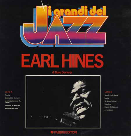 EARL HINES - I Grandi Del Jazz (aka Royal Garden Blues) cover 