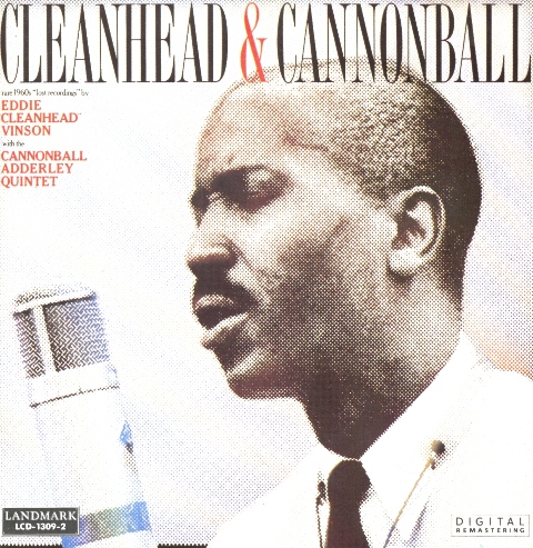 EDDIE 'CLEANHEAD' VINSON - Cleanhead & Cannonball cover 