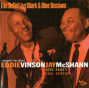 EDDIE 'CLEANHEAD' VINSON - Eddie 'Cleanhead' Vinson and Jay McShann : Jumpin' the Blues cover 