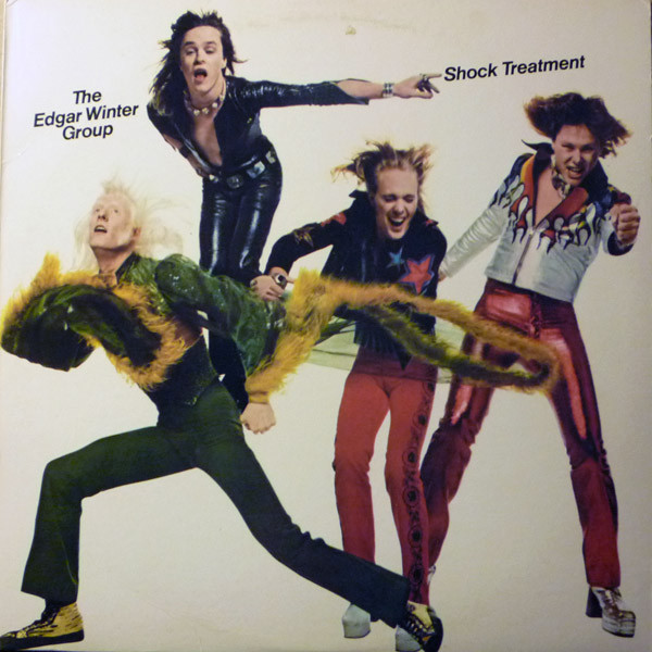 EDGAR WINTER - The Edgar Winter Group ‎: Shock Treatment cover 