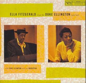 ELLA FITZGERALD - Ella Fitzgerald Sings the Duke Ellington Song Book cover 