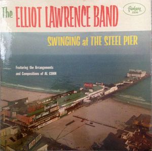 ELLIOT LAWRENCE - Swinging At The Steel Pier cover 