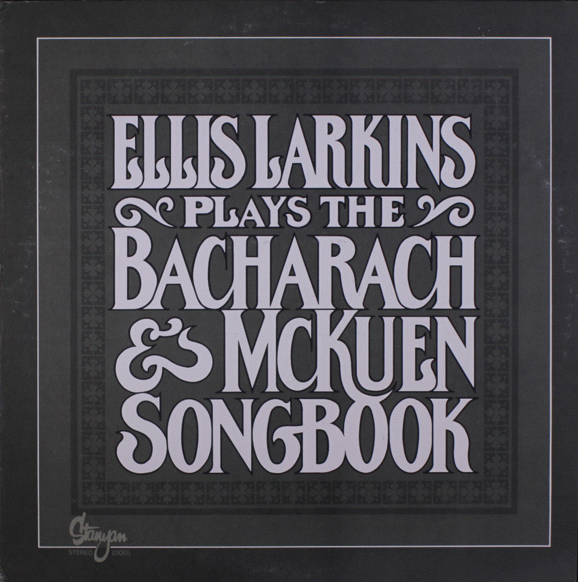 ELLIS LARKINS - Plays The Bacharach And Mckuen Songbook cover 