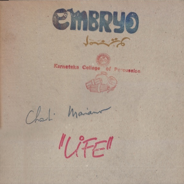EMBRYO - Life (with Charlie Mariano and  Karnataka College Of Percussion) cover 