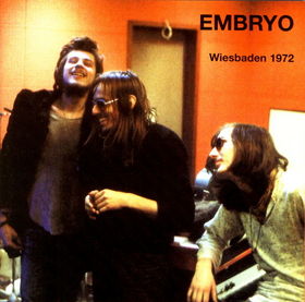 EMBRYO - Wiesbaden 1972 cover 
