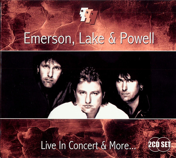 EMERSON LAKE AND PALMER - Emerson, Lake & Powell ‎: Live In Concert & More... cover 