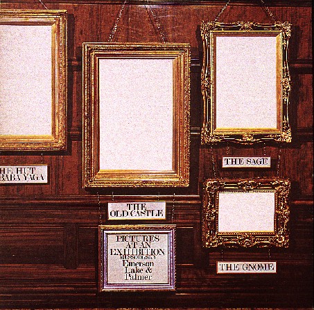 EMERSON LAKE AND PALMER - Pictures At An Exhibition cover 
