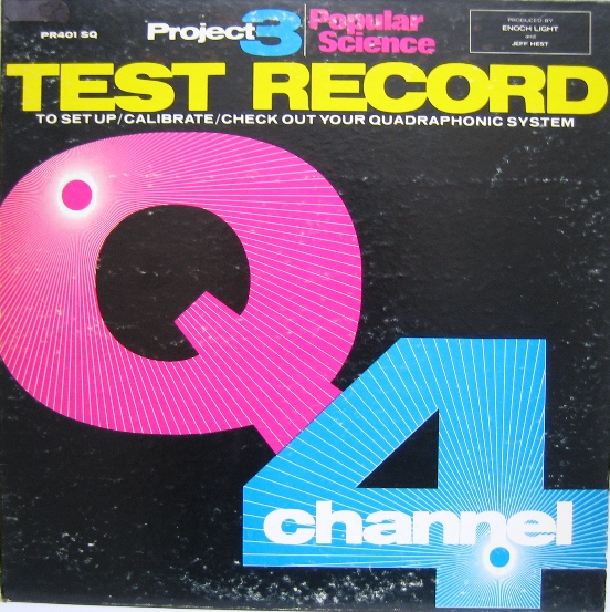 ENOCH LIGHT - Test Record (To Set Up / Calibrate / Check Out Your Quadraphonic System) cover 