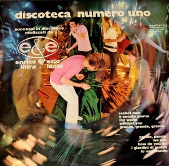 ENRICO INTRA - Enrico Intra, Ezio Leoni ‎: Discoteca Numero Uno cover 