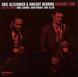 ERIC ALEXANDER - ric Alexander & Vincent Herring : Friendly Fire - Live at Smoke cover 