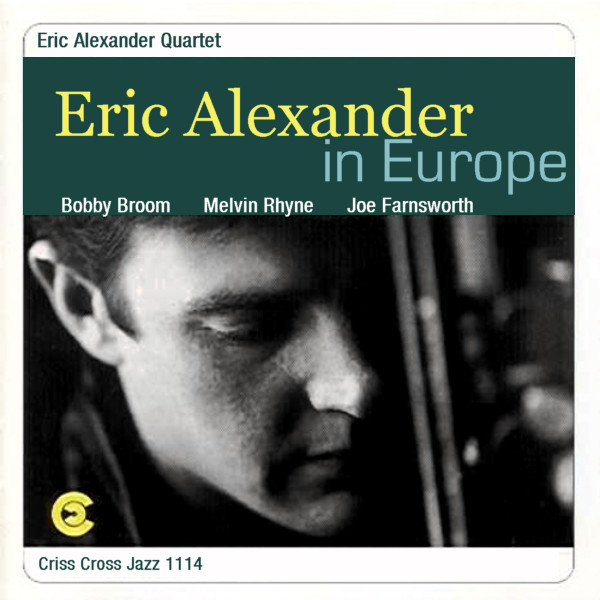 ERIC ALEXANDER - In Europe cover 