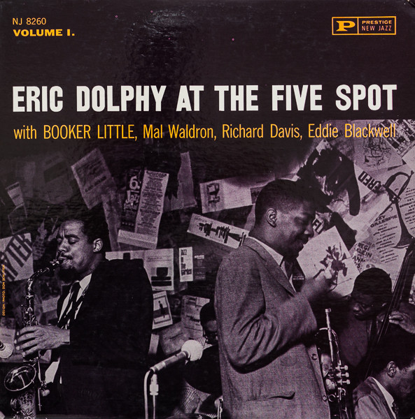 ERIC DOLPHY - Eric Dolphy at the Five Spot Vol.1 cover 