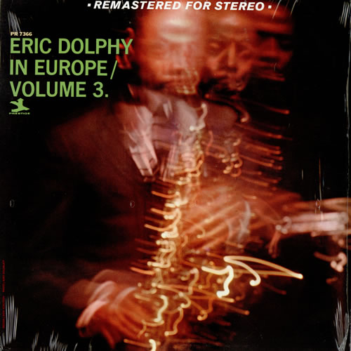 ERIC DOLPHY - In Europe / Volume 3. cover 
