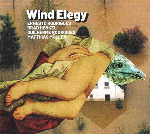 ERNESTO RODRIGUES - Ernesto Rodrigues / Brad Henkel / Guilherme Rodrigues / Matthias Muller : Wing Elegy cover 