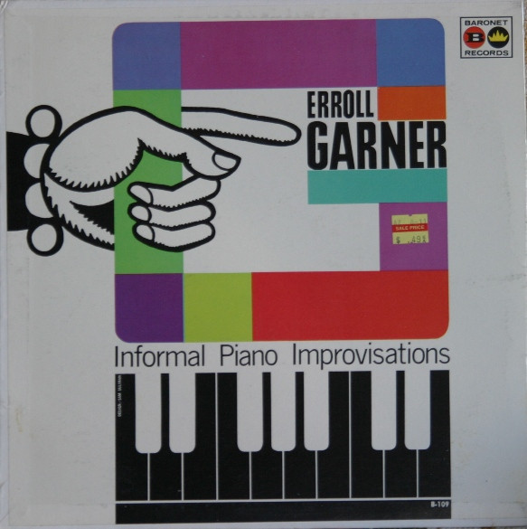 ERROLL GARNER - Informal Piano Improvisations cover 