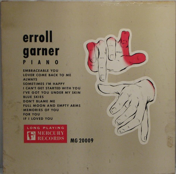 ERROLL GARNER - Piano (aka At The Piano) cover 