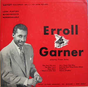 ERROLL GARNER - Playing Piano Solos, Vol. 2 cover 