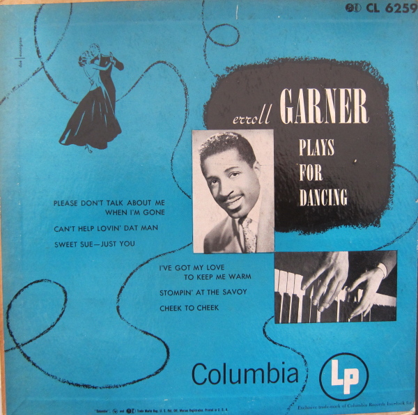 ERROLL GARNER - Plays For Dancing cover 