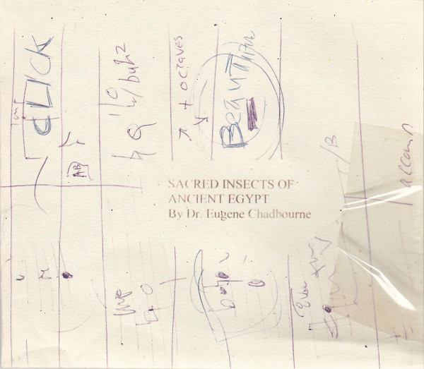 EUGENE CHADBOURNE - Sacred Insects Of Ancient Egypt cover 