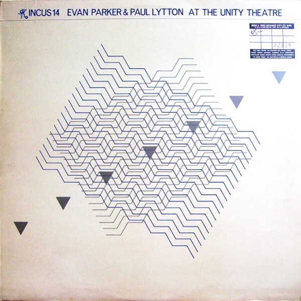 EVAN PARKER - At The Unity Theatre (wiyh Paul Lytton) cover 