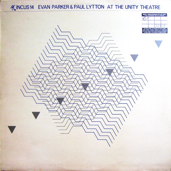 EVAN PARKER - At The Unity Theatre (wiyh Paul Lytton) cover 