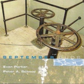 EVAN PARKER - September Duos (with Peter A. Schmid) cover 