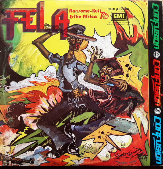 FELA KUTI - Confusion cover 