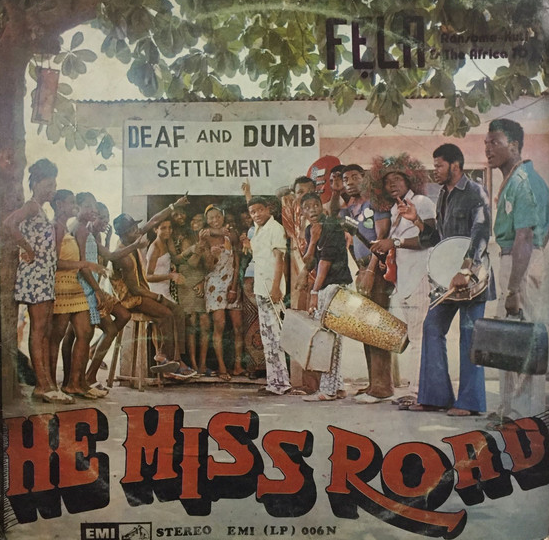 FELA KUTI - He Miss Road cover 