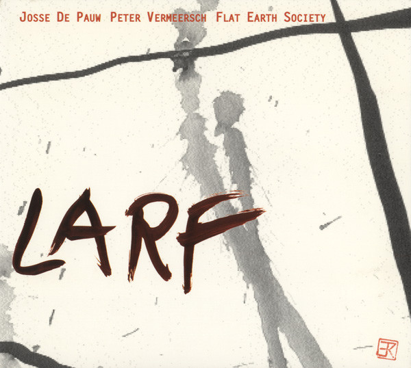 FLAT EARTH SOCIETY - Larf cover 