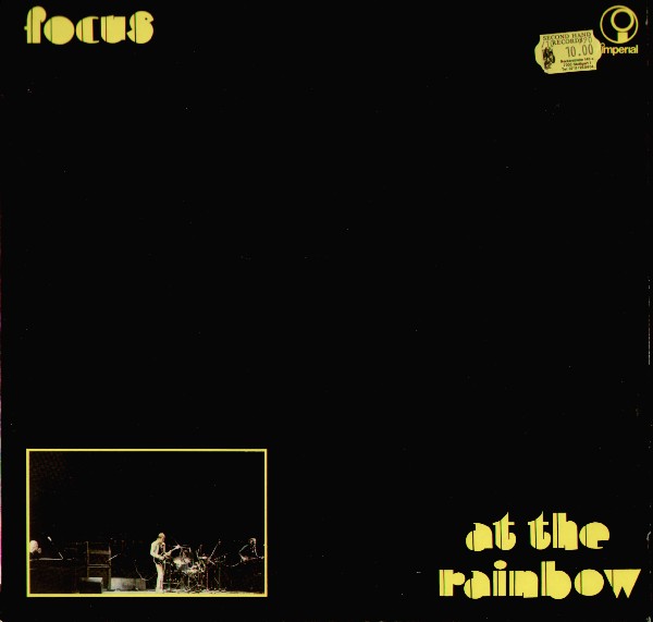 FOCUS - At The Rainbow cover 