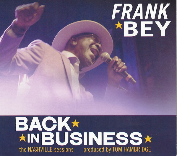 FRANK BEY - Back In Business cover 