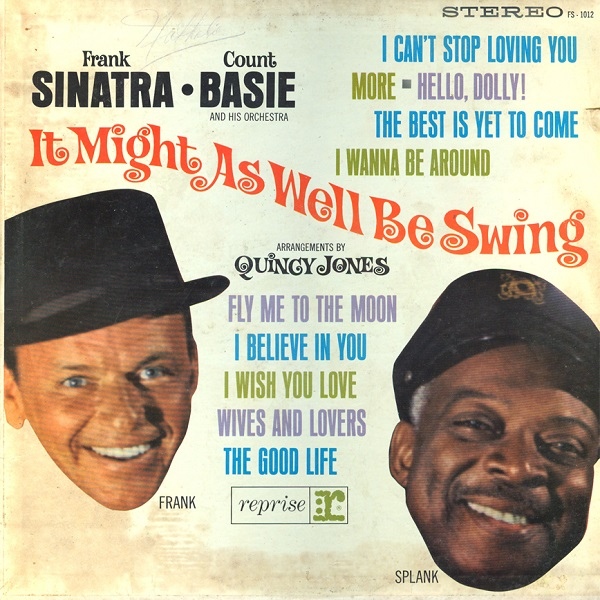 FRANK SINATRA - It Might As Well Be Swing cover 