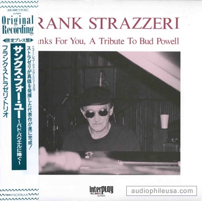 FRANK STRAZZERI - Thank For You, A Tribute To Bud Powell cover 