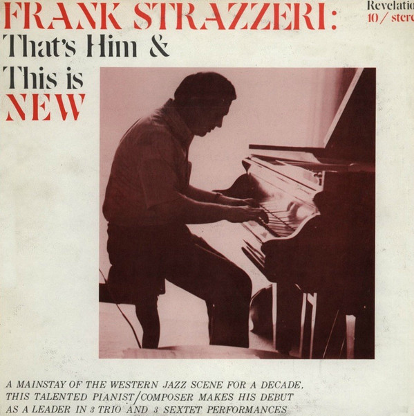 FRANK STRAZZERI - That's Him & This Is New cover 