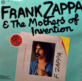 FRANK ZAPPA - Frank Zappa and The Mothers of Invention (Verve) cover 