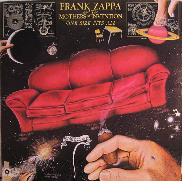 FRANK ZAPPA - One Size Fits All (as Frank Zappa And The Mothers Of Invention) cover 