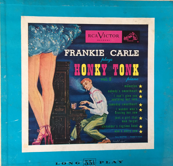 FRANKIE CARLE - Honky Tonk Piano Vol. 2 cover 