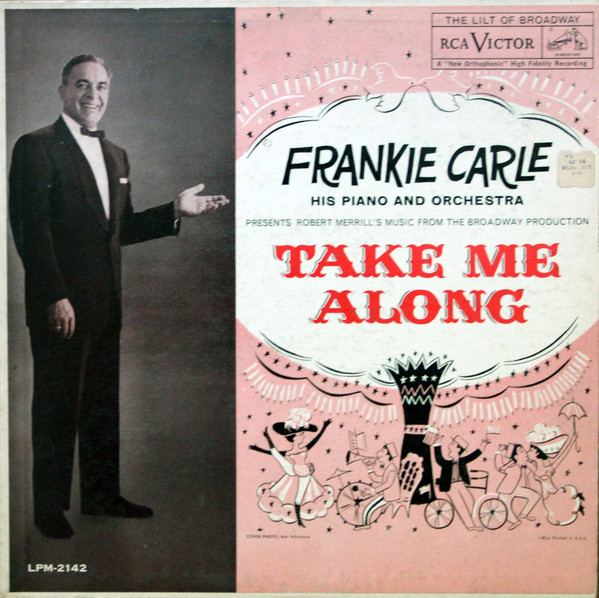 FRANKIE CARLE - Take Me Along cover 