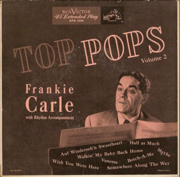 FRANKIE CARLE - Top Pops Volume 2 cover 