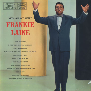 FRANKIE LAINE - With All My Heart cover 