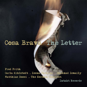 FRED FRITH - Cosa Brava: The Letter cover 
