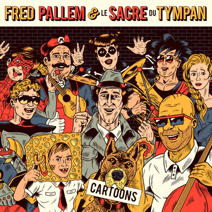FRED PALLEM - CARTOONS cover 