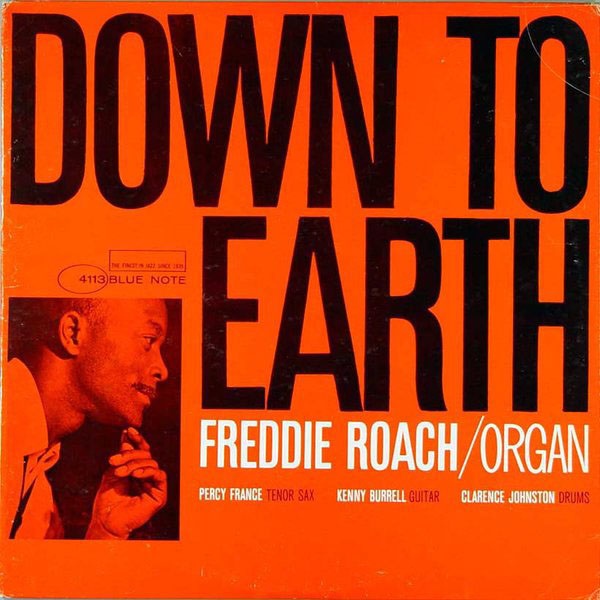 FREDDIE ROACH - Down To Earth cover 