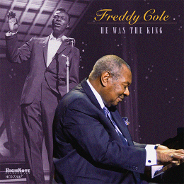 FREDDY COLE - He Was The King cover 