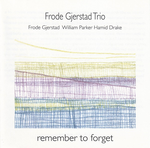FRODE GJERSTAD - Remember to Forget cover 
