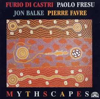 FURIO DI CASTRI - Mythscapes (with Paolo Fresu / Jon Balke / Pierre Favre) cover 