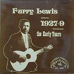 FURRY LEWIS - 1927-9: The Early Years cover 