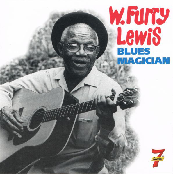 FURRY LEWIS - Blues Magician cover 