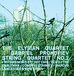 GABRIEL PROKOFIEV - The Elysian Quartet / Gabriel Prokofiev ‎: String Quartet No. 2 cover 